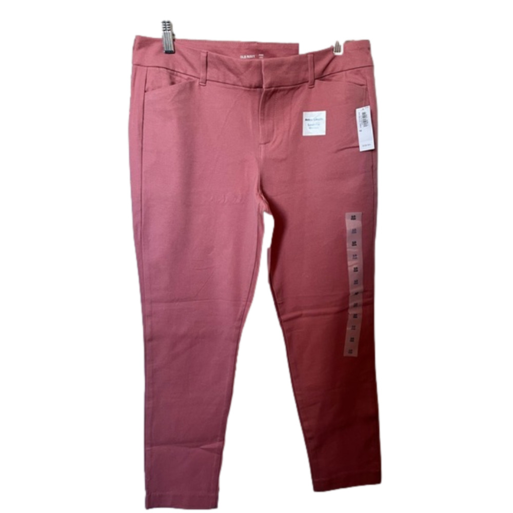 COPY - Old Navy pixie ankle pants in dusty pink NWT